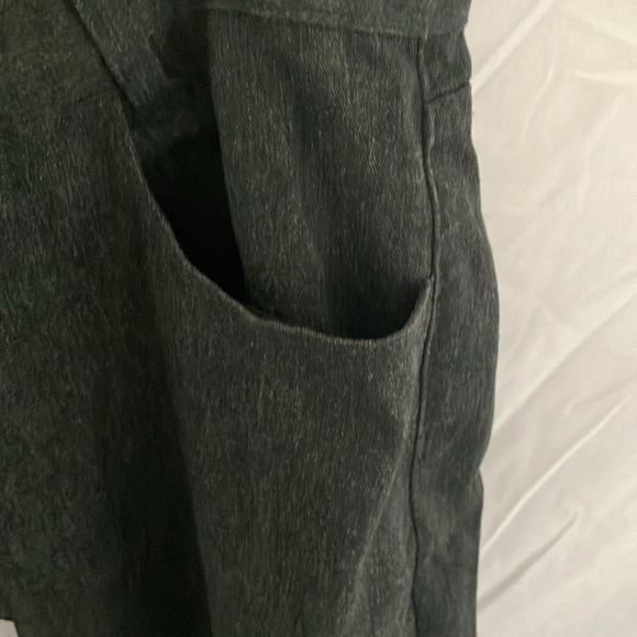 Banana Republic: Charcoal Gray, Cotton Blend, stretch pants- size 29R - Picture 5 of 7